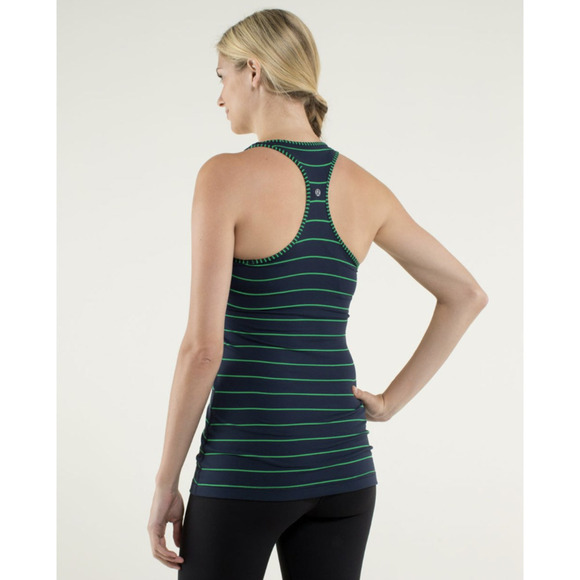 Lululemon Cool Racerback Slim Tank Navy 4 NWOT - Picture 3 of 11